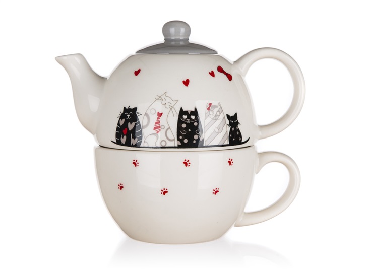 Banquet Konvička se šálkem CATS 8591022514122