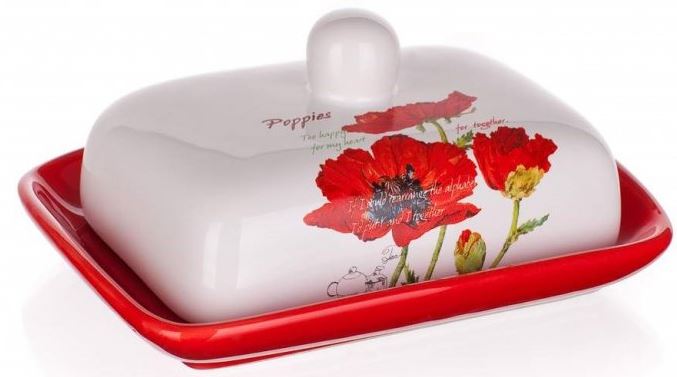 Banquet Máslenka ker. RED POPPY, OK 8591022333167