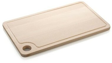 BANQUET Prkénko krájecí dřevěné BRILLANTE 42 x 25 cm, s rýhou 27CBWR42X25