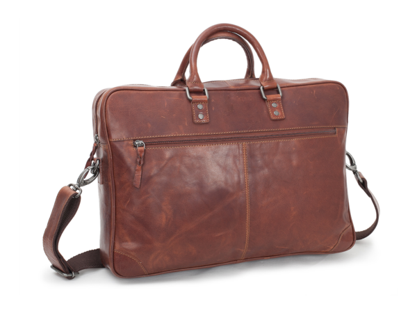 Baoobaoo Brašňa Briefcase Soft pre MacBook 15"-16" Brandy BB092