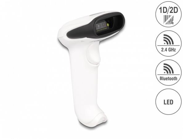 Barcode Scanner 1D and 2D for 2.4 GHz B, Barcode Scanner 1D and 2D for 2.4 GHz B 90587