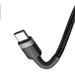 Baseus Cafule Series nabíjecí / datový kabel USB-C na USB-C PD2.0 60W Flash 2m, šedá-černá CATKLF-HG1