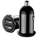 Baseus CCALLP-01 Grain Pro Nabíječka do Auta 2xUSB 4.8A Black 6953156202009
