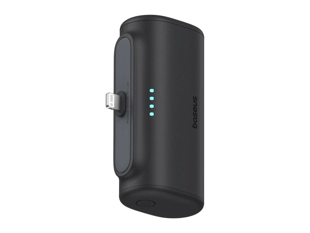 Baseus Compact (IP Edition) 20W Fast Charge USB-C Powerbanka 5000mAh Cluster Black 6932172663124