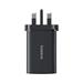 Baseus EnerFill FE11 Fast Nabíječka USB-A + USB-C + USB-C 100W Cosmic Black 6932172690632