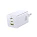 Baseus EnerFill FE11 Fast Nabíječka USB-A + USB-C + USB-C 100W Moon White 6932172690649