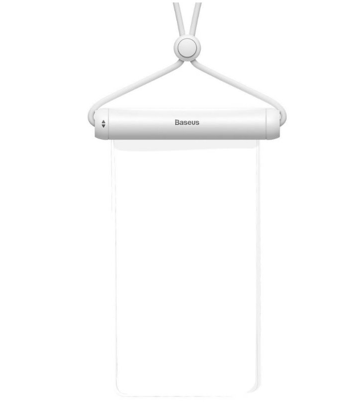 Baseus FMYT000002 Cylinder Vodotěsné pouzdro White 6932172610975