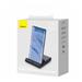 Baseus Mate Docking Pro USB-C stolní dokovací stanice na mobilní telefon, černá WKMD000001