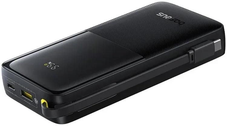 Baseus Powerbanka Bipow 2 20000mAh 20W s kabelem USB-C černá 6932172670900