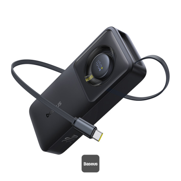 Baseus Powerbanka OS Free2Pull 10000mAh 30W černá 6932172659653