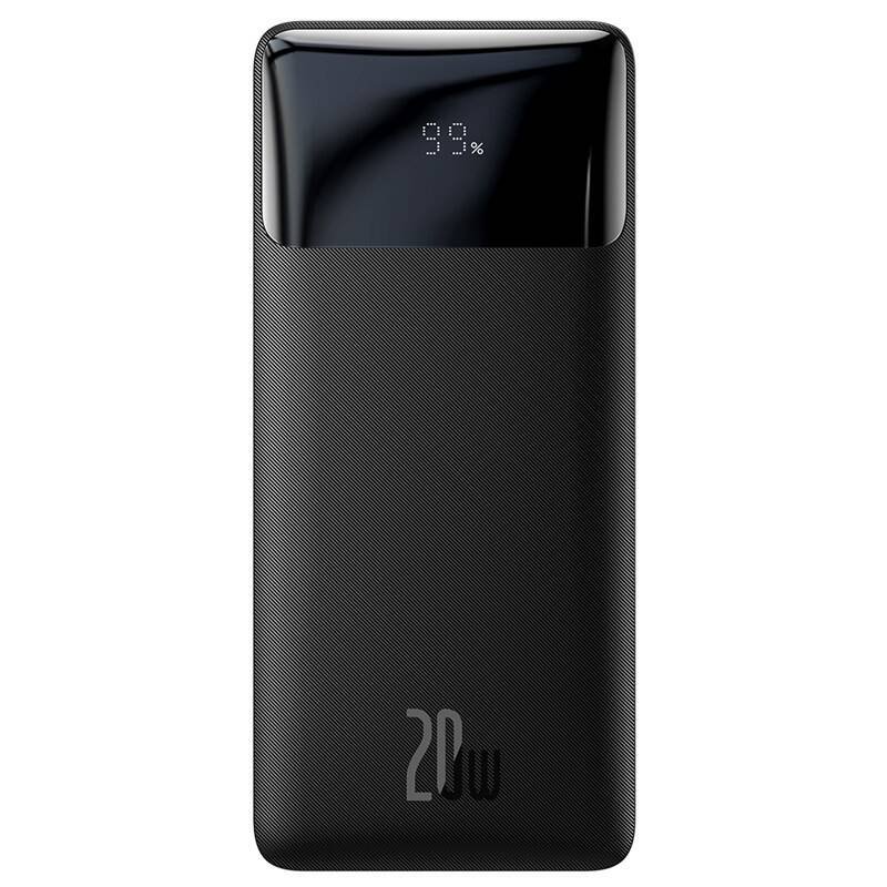Baseus PPBD050301 Bipow Digital Display Powerbanka 10000mAh 20W Black 6932172618254