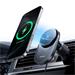 Baseus PrimeTrip VC2 Pro Cooling Magnetický Držák do Auta s Bezdrátovým Nabíjením 25W Cosmic Black 6942521201426