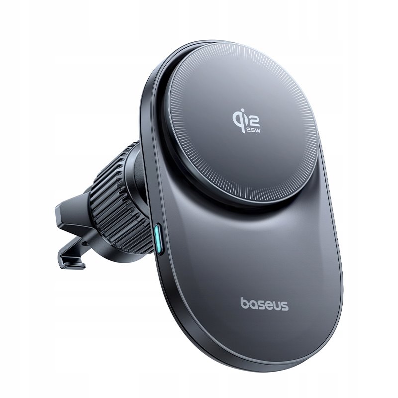Baseus PrimeTrip VC2 Pro Cooling Magnetický Držák do Auta s Bezdrátovým Nabíjením 25W Cosmic Black 6942521201426