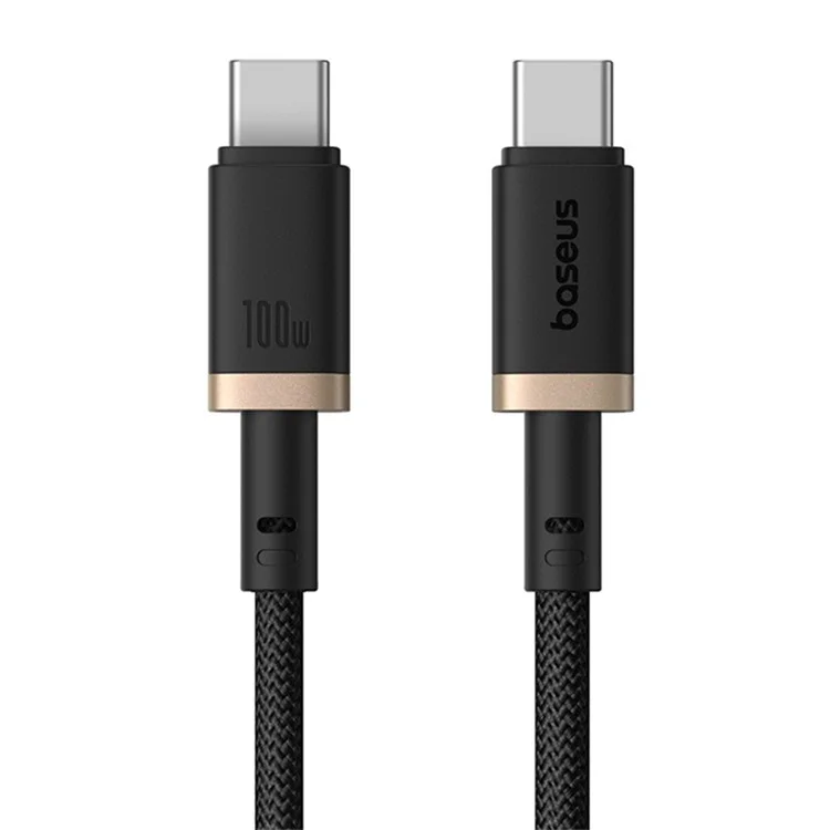 Baseus Rychlonabíjecí kabel Dura USB-C/USB-C 1m 100W černo zlatý 6932172669836