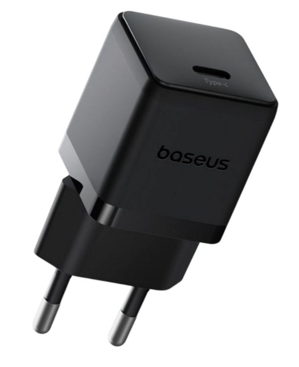 Baseus Rychlonabíječka do sítě Palm 20W USB-C PD QC 3.0 černá 6932172672935