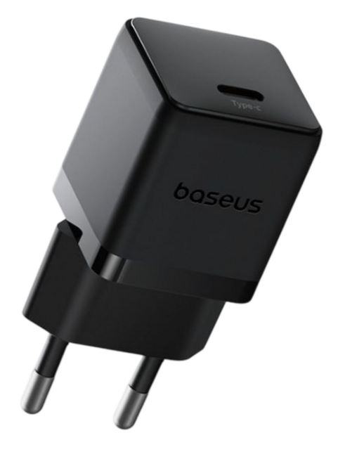Baseus Rychlonabíječka do sítě PicoGo GaN 45W USB-C PD černá 6932172678364