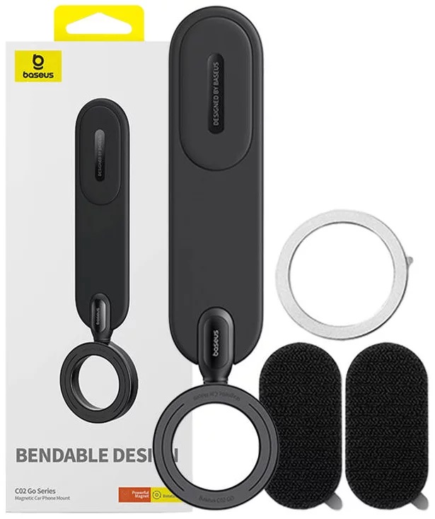 Baseus univerzální magnetický držák do auta na palubní desku C02 Go černý 6932172650780