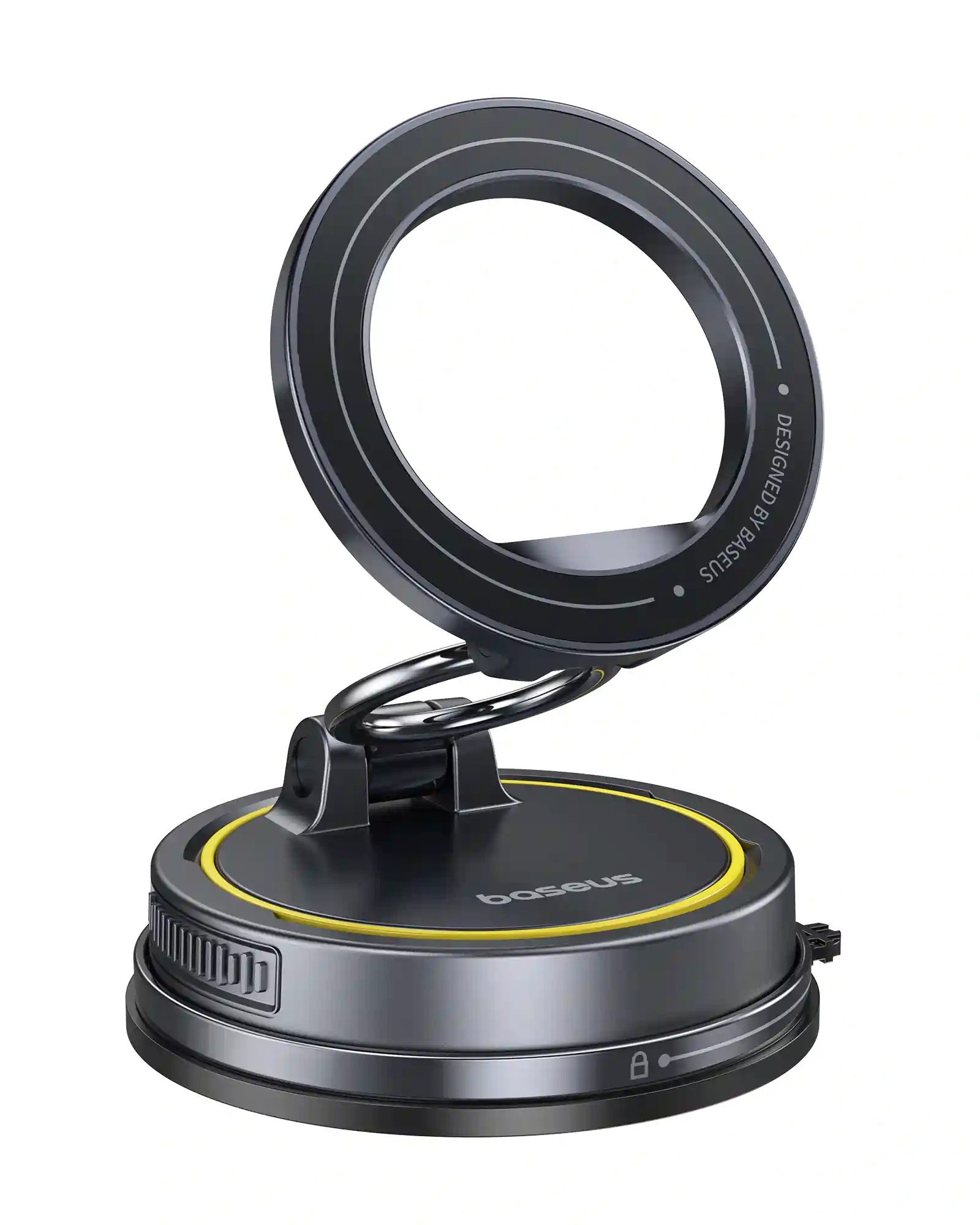 Baseus VC2 Flex Suction Cup Magnetický Držák do Auta Cosmic Black 6953156298903