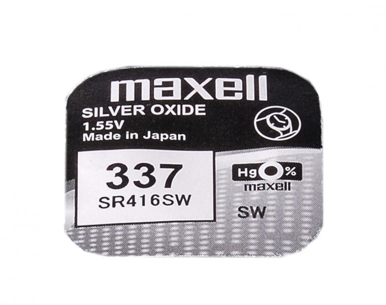Batéria Avacom knoflíková Maxell 337 Silver Oxid - nenabíjecí