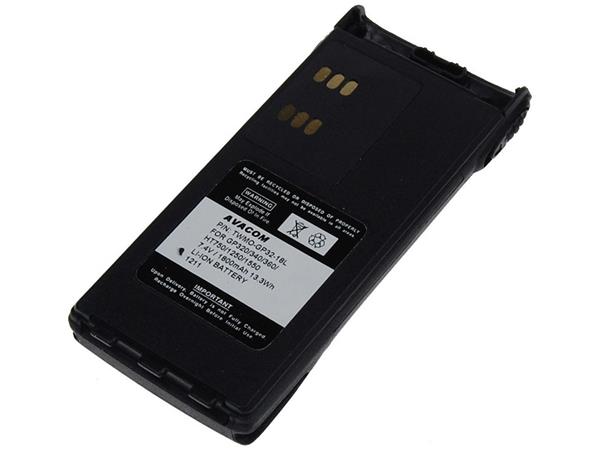 Batéria Avacom / Motorola pro GP320/340/360, HT750/1250, WARIS Li-ion 7.4V 1800mAh - neoriginální TWMO-GP32-18L