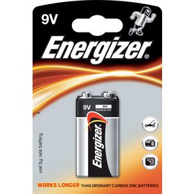 BATERIA ENERGIZER 9V BASE 6LR61 1ks