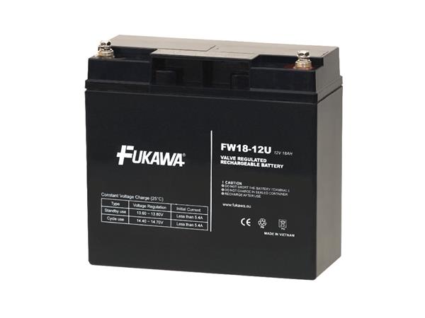Batéria - FUKAWA FW 18-12 U (12V/18Ah - M5), životnosť 5 rokov FW 18-12U