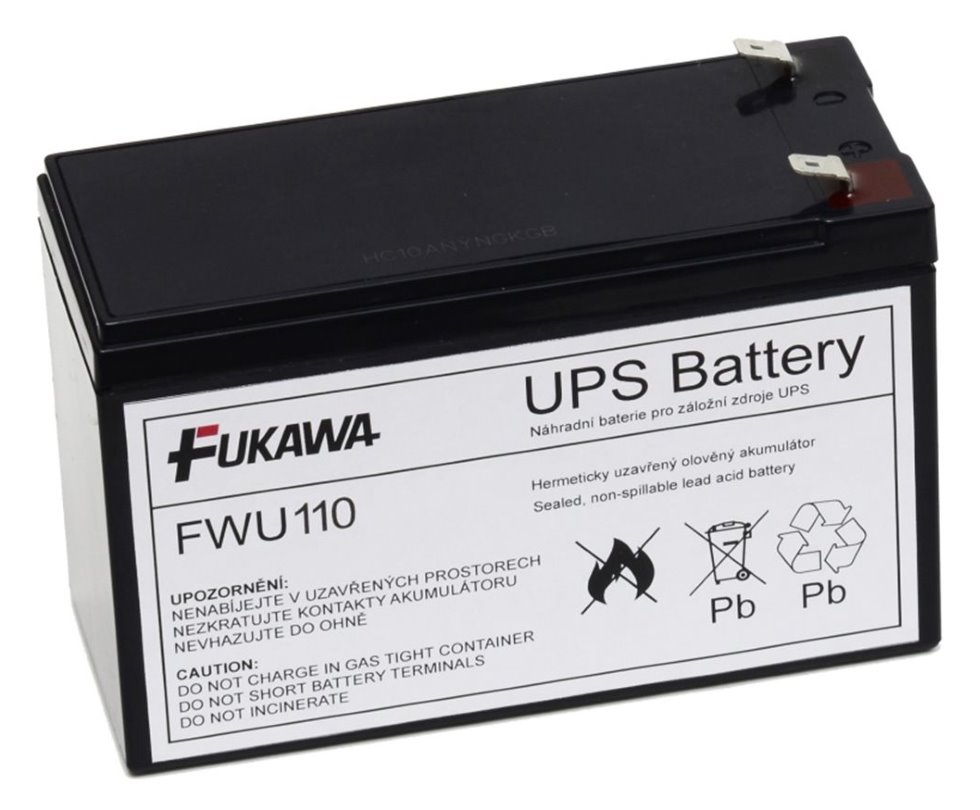 Batéria - FUKAWA FWU-110 náhradná batéria pre APCRBC110 (12V/7Ah)
