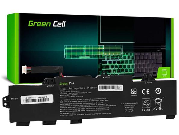 Bateria Green Cell TT03XL do HP EliteBook 755 G5 850 G5, HP ZBook 15u G5 HP166V2