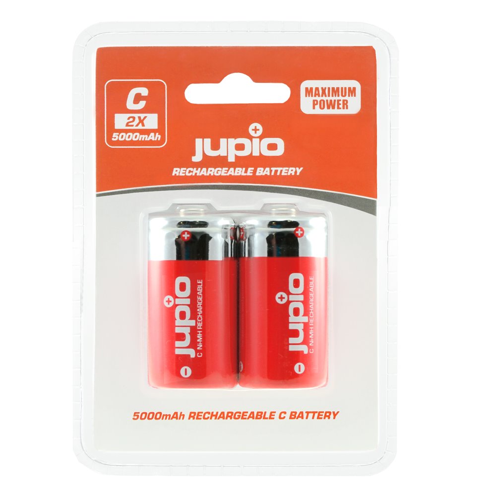 Batéria Jupio C 5000mAh (malé monočlánky) 2ks, dobíjacie JRB-C5000