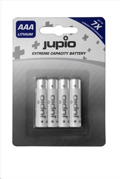 Batéria Jupio Lithium Batteries 4ks (AAA mikrotužkové) JBL-AAA4