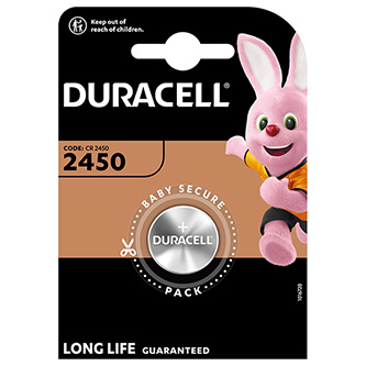 Batéria líthiová, CR2450, Duracell, blister, 1-pack, 42445