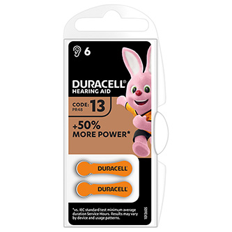 Batéria zinko-vzdušná, do naslúchadiel, Duracell, blister, 6-pack, 42432