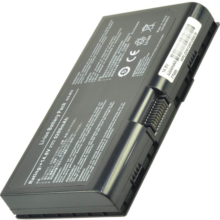 Baterie 14,8V 5200mAh pro ASUS F70SL, G71G, M70SA, N70, N90, X71Q 77051054