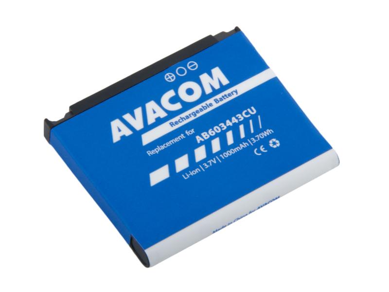 Baterie AVACOM GSSA-G800-S1000 do mobilu Samsung SGH-G800, S5230 Li-Ion 3,7V 1000mAh