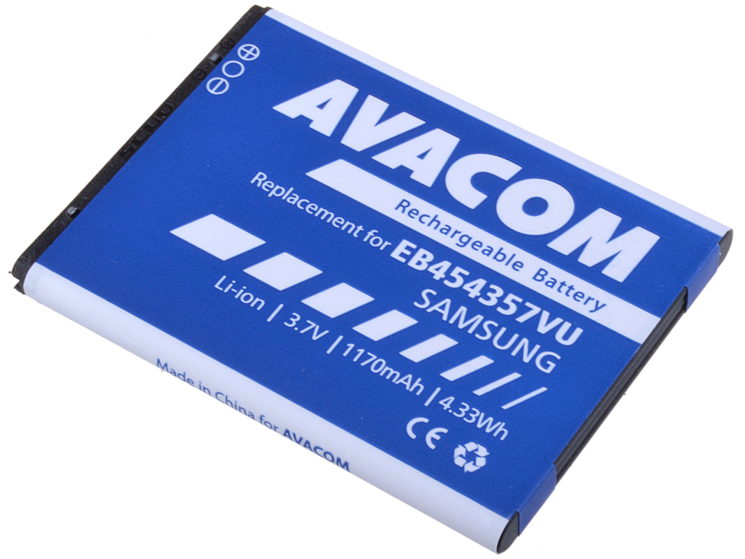 Baterie AVACOM GSSA-S5360-S950A do mobilu Samsung S5360 Li-Ion 3,7V 1200mAh (náhrada EB454357VU)
