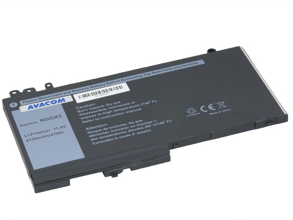 Baterie AVACOM pro Dell Latitude E5270 / E5570 Li-Pol 11,4V 4120mAh 47Wh NODE-E527-68P