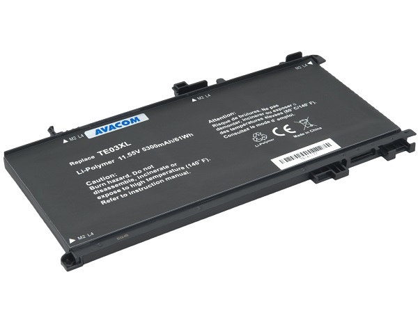 Baterie AVACOM pro HP Omen 15-ax, Pavilion 15-bc series TE03XL Li-Pol 11,55V 5300mAh NOHP-TE03XL-61P