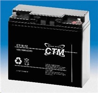 Baterie - CTM CT 12-18 (12V/18Ah - M5), životnost 5let CT12-18