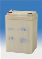 Baterie - CTM CT 12-2,6 (12V/2,6Ah - Faston 187), životnost 5let CT12-26