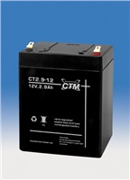 Baterie - CTM CT 12-2,9 (12V/2,9Ah - Faston 187), životnost 5let CT12-29