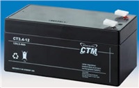 Baterie - CTM CT 12-3,4 (12V/3,4Ah - Faston 187), životnost 5let CT12-34