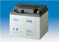 Baterie - CTM CT 12-38 (12V/38Ah - M6), životnost 5let CT12-38
