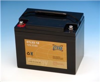 Baterie - CTM CTL 33-12 (12V/33Ah - M6), životnost 10-12let CTL12-33