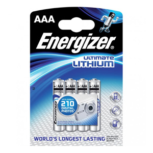 Batérie Energizer Ultimate Lithium FR03 (AAA) 4ks Blister FR03/4
