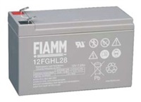 Baterie - Fiamm 12 FGHL 28 (12V/7,2Ah - Faston 250), životnost 10let 09722
