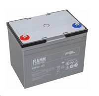 Baterie - Fiamm 12 FGL33 (12V/33Ah - M6) životnost 10let 11023