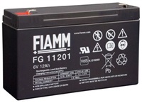 Baterie - Fiamm FG11201 (6V/12,0Ah - Faston 187), životnost 5let 07944