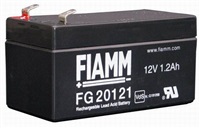 Baterie - Fiamm FG20121 (12V/1,2Ah - Faston 187 - 48mm), životnost 5let 07947