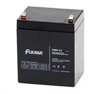 Baterie - FUKAWA FW 5-12 U (12V/5Ah - Faston 187), životnost 5let FW 5-12 F1