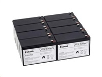 Batérie - FUKAWA FWU-105 sada batérií pre APCRBC105 (12V/7Ah, 8ks)